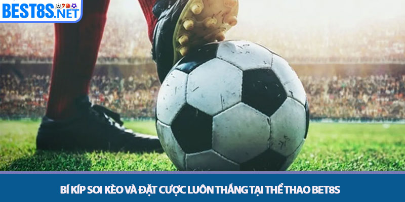 Thể Thao Bet8s – Sảnh Cược Đẳng Cấp Với Tỷ Lệ Kèo Hấp Dẫn 4 Bí kíp soi kèo và đặt cược luôn thắng tại Thể thao Bet8s