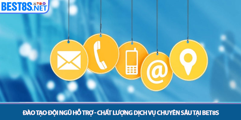 Liên Hệ Bet8s - Trung Tâm Hỗ Trợ Chăm Sóc Khách Hàng 24/7 2 Đào tạo Đội ngũ Hỗ trợ - Chất lượng Dịch vụ Chuyên sâu tại Bet8s